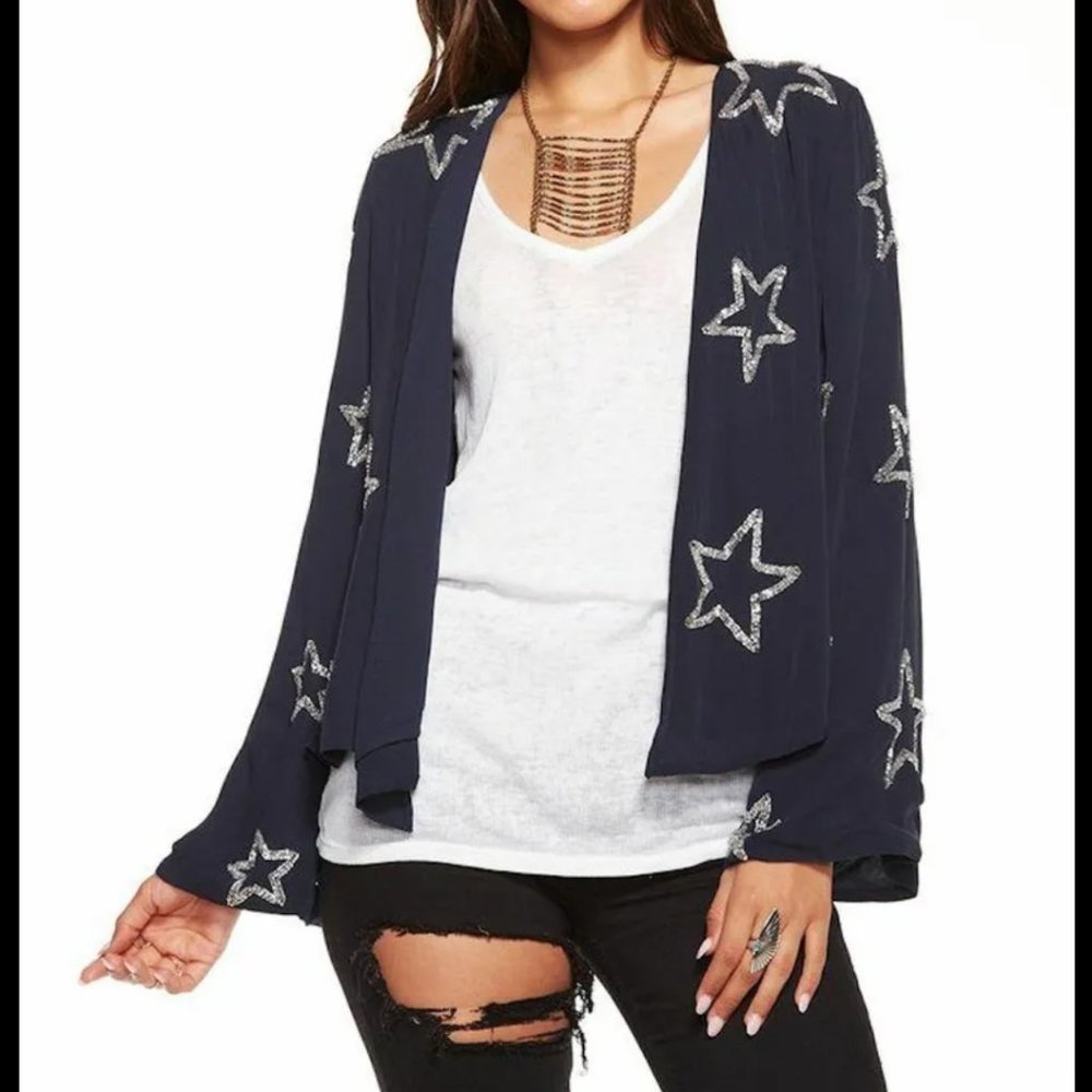• Chaser • Star Beaded Jacket  • Like New Size Small
